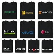 T-shirt Sales Crew T-Shirt Brand Laptop Mobile Accer Advan Asus Infinix Lenovo LG Oppo Realme Vivo Xiaomi - Tshirt Distro Men Women