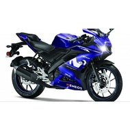 Yamaha R15V3 Original Yamaha Movistar 2018 Coverset  M Putih Cover set 100% Original IMPORT indonesi