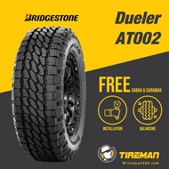 Bridgestone Dueler AT002 15 16 17 18 Inch Tayar Tire (FREE INSTALLATION/Delivery) SABAH SARAWAK Hilu