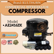 KULTHORN KK Compressor AE2416ZK Commercial Refrigerator 1/3HP & 1/2HP R134a,R404a,R507,R22 (Same wit