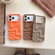 Phone Case Three-Dimensional Irregular Water Ripple IP17 Pro Max Phone Case For IP16 Pro Matte 15