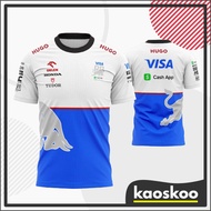 F1 Formula One Visa Cash App Rb Racing Tshirt Jersey