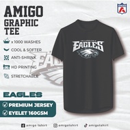 AMIGO Microfiber Jersey tshirt Design EAGLES baju jersi baju jersey Malaysia viral tiktok jersey