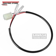 Halloween 2024 MT03 MT25 2 Wire Cables License Plate Light Adapters For Yamaha YZF R25 YZF R3 MT-25