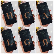 Motorola Moto G9 / G9 Play / G9 Power Fashion Fog Initial Letter Phone Casing MotoG9 G9Play G9Power 