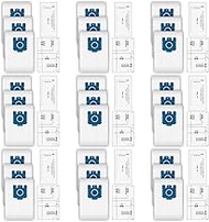 (36 Pack) Dust Bags Airclean Filters Compatible with Miele GN Vacuum Cleaner, C1, C2, C3, S227, S240