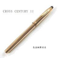 長益鋼筆 cross 高仕 經典世紀 century II 10KT鍍金鋼筆 F尖 18k金筆尖 愛爾蘭製 
