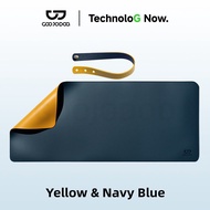 GOOJODOQ Double-sided Leather Mouse Pad 70x30cm Oversized Waterproof & Scratch-resistant Durable & E