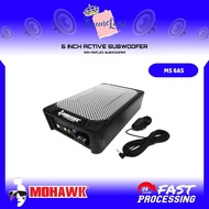 MOHAWK 6 inch Active Reflex Subwoofer ( UNDERSEAT ACTIVE SUBWOOFER ) -320W