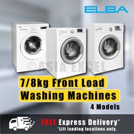ELBA 7/8KG FRONT LOAD WASHING MACHINE [EWF1075VT/EWF1077A/EWF80120VT]- MULTI MODELS