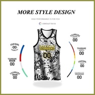 ۞ ❥ ✁ Jersey Black and White Design Jersey Basketball Customize Name and Number for Kids Jersey Sho