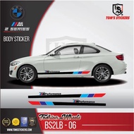 BMW 2 SERIES CAR BODY STICKER SET BS2LB - 06
