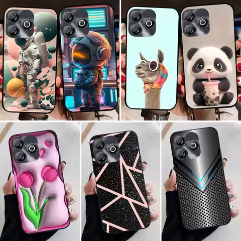 For ZTE Blade A75 4G Case Luxury Cute Panda TPU Soft Silicone Phone Cases for ZTE BLADEA75 4G Shockp