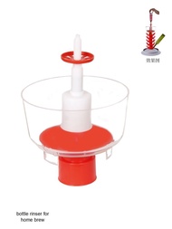 Wine Bottle Washer Disinfectant Beer Bottle Cleaner Plastic Material Lightweight Portable Home Brewi