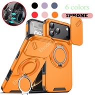 Casing For IPHONE 17 Pro Max 17Air 5G 2025 Luxury Magnetic Shockproof Push Window Cover For Iphone17