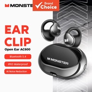 Monster Open Ear AC600 Headphones Wireless Bluetooth V5.4 ANC Noise Cancelling With Microphone