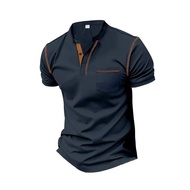 Crazy Sale Thousand Pieces📊2026 Summer Cross-Border European American Men's Short-Sleeved polo Shirt