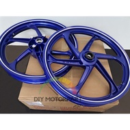 SPORT RIM 125ZR BIRU GP/HITAM ORIGINAL HLY 1.60/1.85-17 Y125 / Y15ZR / Y16ZR / LC135 / RS150 SPORT R