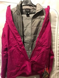 全新The North Face 女子 Triclimate 3合1 Primeloft 保溫綿風褸 + Goretex Gore-Tex 高等級防水防風衝鋒衣外套