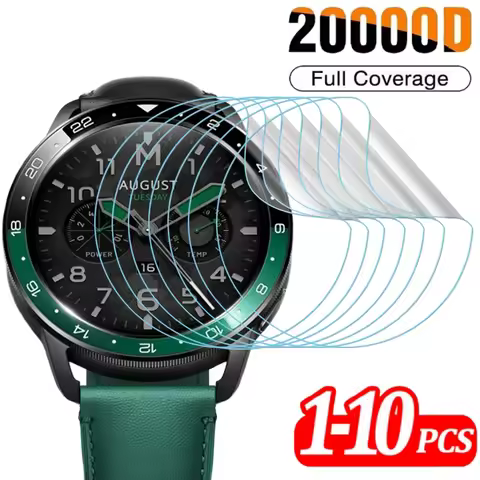 For Xiaomi Watch S1 Active Hydrogel Screen Protectors Soft Gel Film (Not Glass) for Xiaomi Mi Watch 