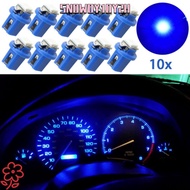 SNOWOY1OY2H 10Pcs Dashboard Light T5 B8.5D Speed meter 12V Auto