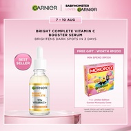 BESTSELLER Garnier Bright Complete Vitamin C+ BHA Niacinamide Fade Dark Spot Serum (30ml) 100X stron