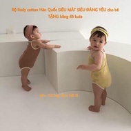 [GIVE HEADBAND] Baby Bodysuit ️ Korean style Bodysuit - baby girl's 2-piece set - Children's fashion