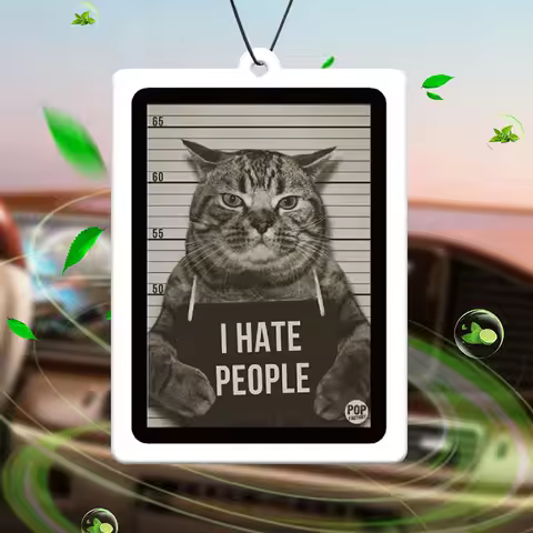 Bahamas Sea Breeze Scent (Romantic Flavor) Car Air Freshener | Rearview Mirror Pendant & Dual-Purpos