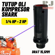 Tutup Oli Kompresor Udara Angin Shark Drat 155mm Breathing Cover Compressor Shark
