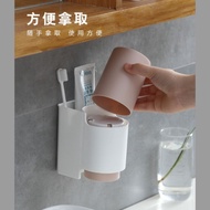 💖ZEN ZEN💖🔥Ship In 24Hrs🇲🇾🔥 2 Cups Toothbrush Holder Bathroom Storage Rack Rak Berus Gigi 牙刷置物架