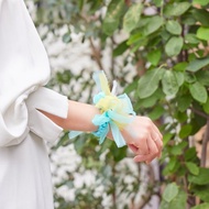 mini || 熱帶風情 || 彩色花漾編織髮圈 / 髮飾 / 細髮圈