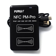 FURUI New PM-Pro RFID IC/ID Copier Duplicator Fob NFC Reader Writer Encrypted Programmer USB UID Copy Card Tag