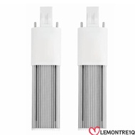 LEMONTREE 2 Pack LED Bulb, G23/GX23 2-Pin LED Tube Light, Energy Saving 4W AC 85-265V CRI 80+ LED Tu