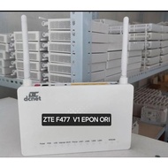 ZTE F477 V1 EPON ORI BUKAN F450 SUPPORT BRIDGE BARANG BARU
