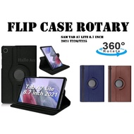 Samsung Tab Case A7 Lite 8.7 Inch / Casing A7 Lite 2021 T220/T225 Rotary Flip Cover