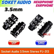 Audio Jack Stereo Socket Pj-313 PJ313 3.5mm - JPN