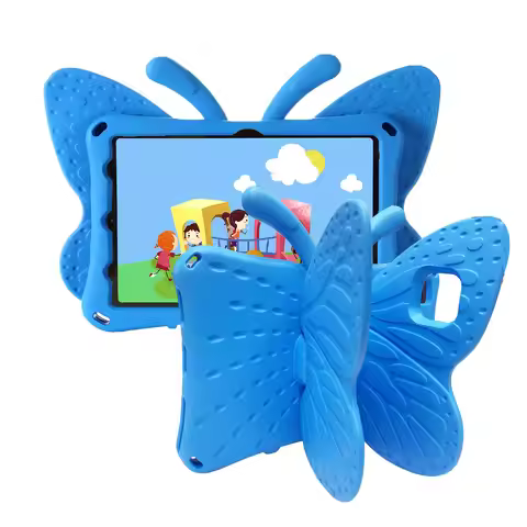 Cute Cartoon 3D Butterfly Tablet Case for Teclast M40 M40 Pro P20 HD 10.1 inch Kids Funda EVA Stand 