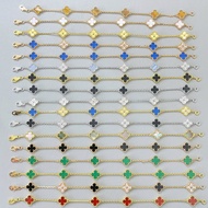 Van Cleef & Arpels CNC High Version Mini Six Flower Bracelet, Please Note for Color or Contact Custo