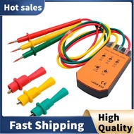 850 Professional Phase Sequence Meter 3-Phase 200-600V AC Rotation Tester Professional Phase Sequenc