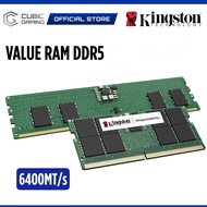 KINGSTON VALUE RAM DDR5 6400MHZ NON-ECC CL52 DESKTOP PC DIMM / LAPTOP NOTEBOOK SODIMM MEMORY RAM (8G