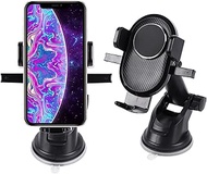 TUDO Car Phone Holder Shockproof Car Phone Holder Strong Suction 360 Degree Rotation One Button Rele