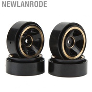 Newlanrode (1) RC Beadlock Wheels Rims 4Pcs Durable Beadlock RC Wheel