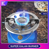 Super Kalan Burner Iron Gas Cover Portable Butane Stove Outdoor Camping Mini Furnace