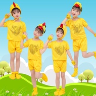 Children's Costume Little Yellow Duck Animal Performance Costume Little Duckling Gauze Skirt Drama D
