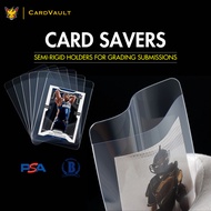 Semi-Rigid Card Savers - Card Holder for Grading Submission PSA/BGS Trading Pokemon TCG Yugioh Semi 