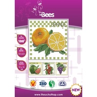 Cute little fruit and vegetable cross stitch set cross stitch pattern