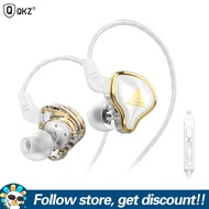 QKZ AK6 Ares Earphone 1DD Dynamic In-Ear Earbuds HIFI Bass Music IEM Headphone Noise Cancelling Earp