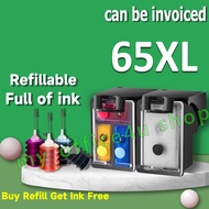 hp 65 ink cartridge hp65 ink hp65xl refillable ink cartridge Compatible for HP 2622 2600 2620 3720 3