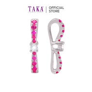 HM5 TAKA Jewellery Ruby Diamond Pendant 9K Gold