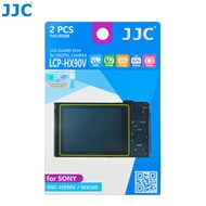 JJC Camera LCD Guard FilmPET Plastics Screen Protector (2 Pcs Pack ) for Sony HX90V WX500 DSC-HX90V 